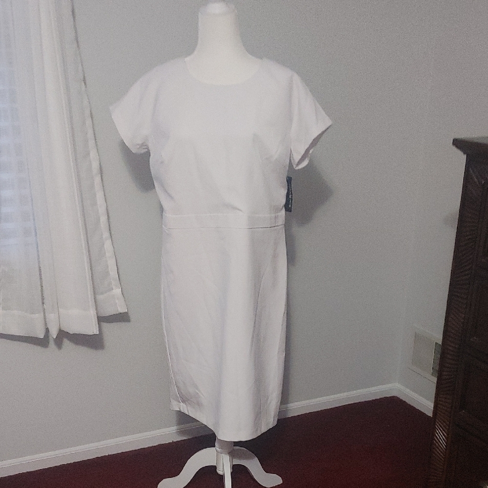 Kim Rogers Size 12 White Dress